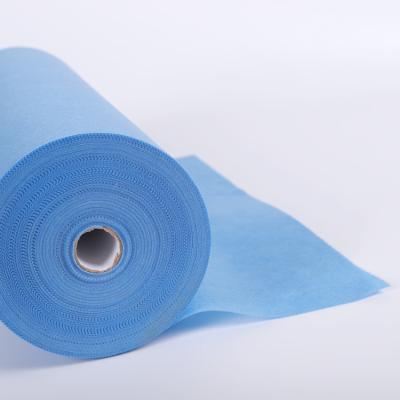 China Waterproof High Quality 100% Polypropylene Bedspread Sheets SMS Nonwoven Material Fabric Rolls For Baby Diapers for sale