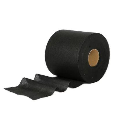 China Factory Supply Waterproof Bfe99 Black Meltblown Nonwoven Fabric Rolls/PP Melt Raw Materials Blown Filtering Fabric For Civilian Type for sale