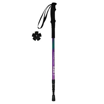 China New Type Handheld Customizable Hike Camping Climbing Walking Stick Alpenstock Extension Stick for sale