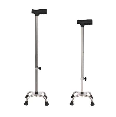 China Elderly crutches EVA Stainless crutches crutchesfour-legged quadruped steel crutcheselderly crutches raising sticks for sale