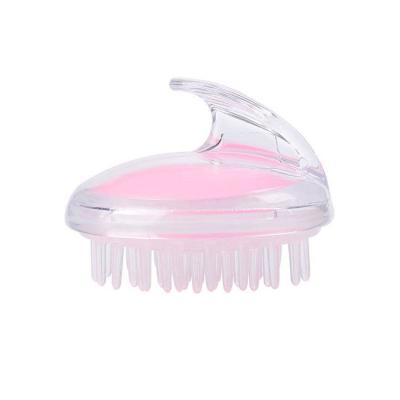 China Hot Selling Handheld Soft Hair Massager Shampoo Brush Silicone Release Wash Massager for sale