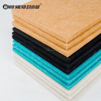 China Eco-friendly Minimalist GOODSOUND 9/12/8/8.8/8.2mm Non-Toxic Soundproof Acoustic Soundproof Polyester Fiber Wall Panels For Room for sale