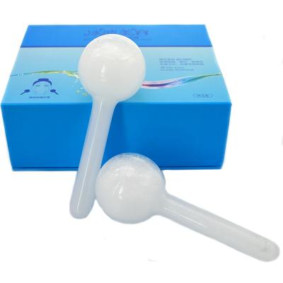 China Facial pores and smooth lines 2022 hot sale eye face beauty ice wave ball shrink can be customized ice globes for sale