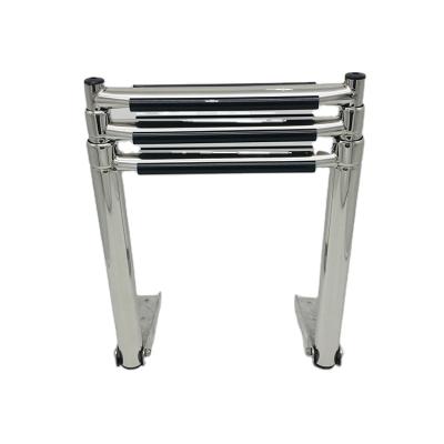 China 316 Stainless Steel 316 Stainless Steel Boat Telescoping Aluminum Ladder for sale