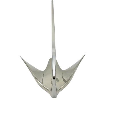 China Polish stainless steel 304 316 5kg boat bruce style size anchor for sale for sale