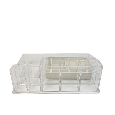 China Acrylic Cosmetic Storage Box Acrylic Storage Box Cosmetics Wash Room Storage Boxes And Bins Makeup Organizers for sale