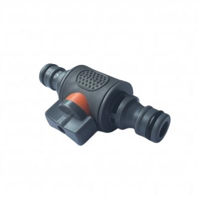 China Easy installation straight valve double nipple with switch for water pipe connection sales, process and customization for sale