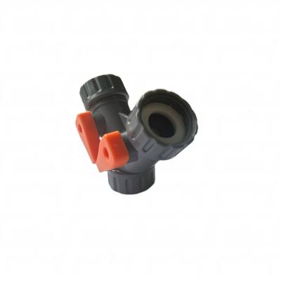 China Easy Installation Sale Conversion Y-Type Three Way Valve The Water Inlet Is Suitable For Different Interfaces for sale