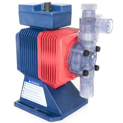 China Automotive Industry HEPHIS 2.28-24L/hr@10-2Bar AC100-240V Solenoid Electromagnetic Diaphragm Chemical Dosing Pump Dosing Pump for sale