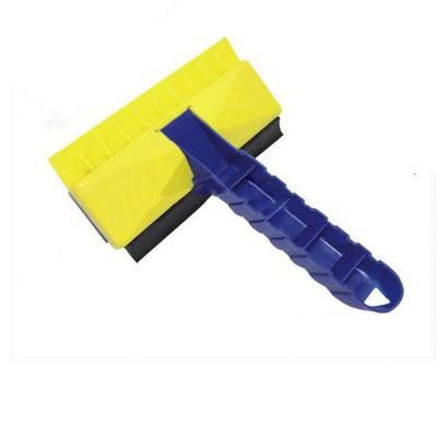 China Durable Short Handle Gel Ice Scraper Window Cleaning Scraper for sale