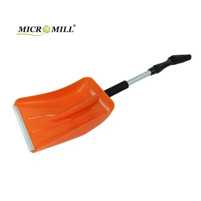 China Durable Manufacture Supplier Custom Plastic Snow Shovel With Telescope Pole Aluminum Snow Shovel for sale