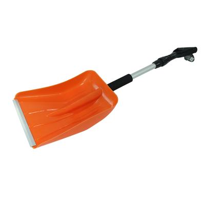 China Durable color telescopic plastic snow shovel for sale