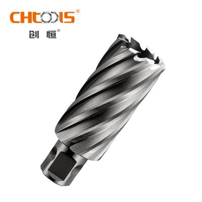 China Universal Metal Drill CHTOOLS Leg HSS Core Drill Broaching Drill Bit Spline On Various Magnetic Drills And Press for sale