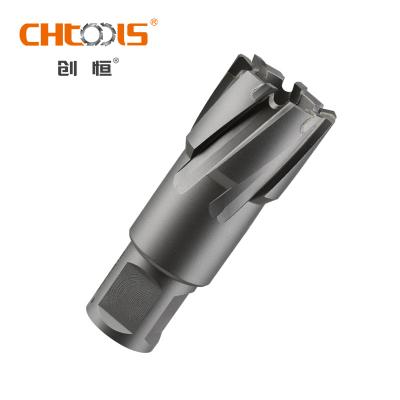 China Metal Drilling CHTOOLS Chinese Factory CTT Magnetic Drill Bits With Weldon Shank for sale