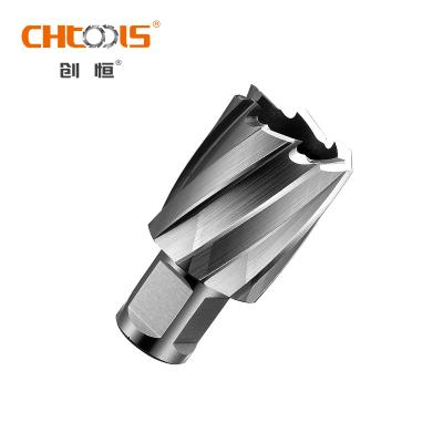 China Annular Metal Drilling CHTOOLS HSS Rail Cutter For Railway Drilling for sale