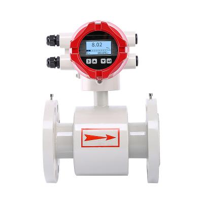 China Factory sewage carbon steel magflow magnetic flow meter online electromagnetic supplier manufacturers sewage water flow meter for sale