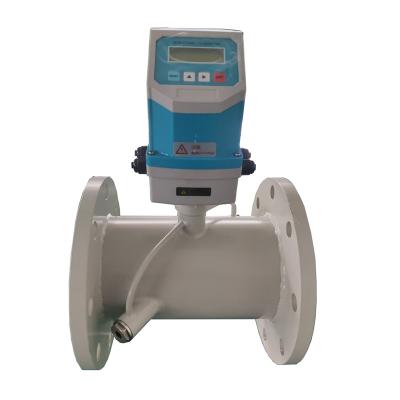 China Factory High Accuracy Liquid Type Water Insert Flange On The Wall Mounted Ultrasonic Flow Meter Price TS-2 Flow Meter for sale