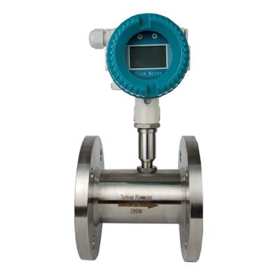 China Conventional flange methanol or petroleum turbine flowmeter TBFL-DN for sale