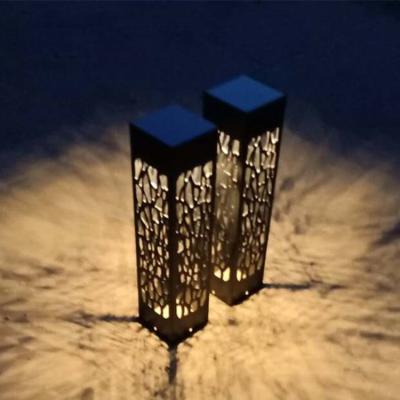 Cina Home Luci da giardino Ornamenti metallici Illuminazione esterna Corten Bollard Luce in vendita