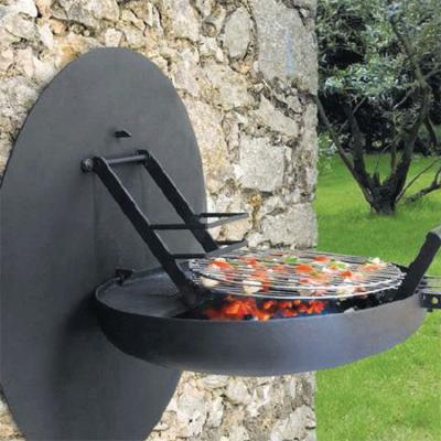 China Fold Hanging  Steel BBQ Grill  Garden Portable Barbecue Grill Wall Installation zu verkaufen