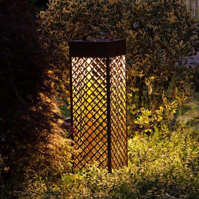 China Dustproof Corten Steel Outdoor Led Bollard Lights Illuminate Your Outdoor Space for sale