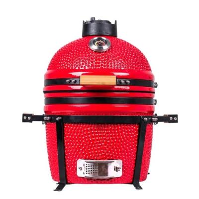 中国 ヨーロッパとアメリカ BBQ 木炭セラミック 喫煙グリル 15 インチ テーブルトップモデル 販売のため