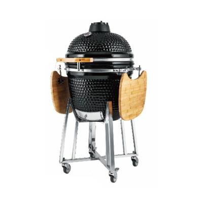 China Grill negro de cerámica Grill de 21 pulgadas Gran Kamado en venta