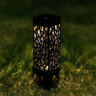 China 31.4 Inch Garden Lights Corten Steel Outdoor Lights SGS Garden Metal Ornaments for sale