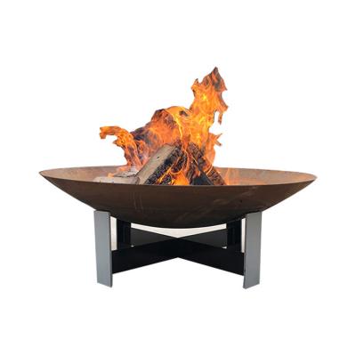 Chine Rouge rustique de Pit Replacement Bowl Corten Steel du feu ISO9001 en acier à vendre