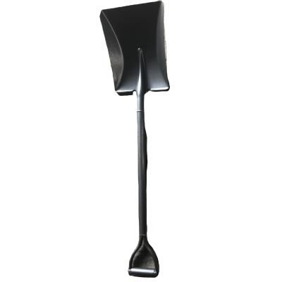 China Shovel Steel Agriculture Forged Construction Welded Steel Pipe Handle Shovel for sale