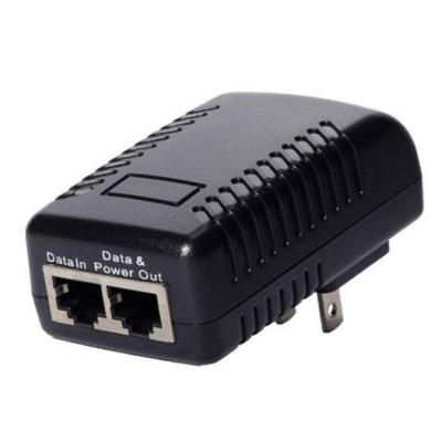 China 48V 0.5A enchufe de pared POE inyector Ethernet adaptador para teléfono IP / CCTV IP fuente de alimentación de la cámara EE.UU. UE Reino Unido AU en venta