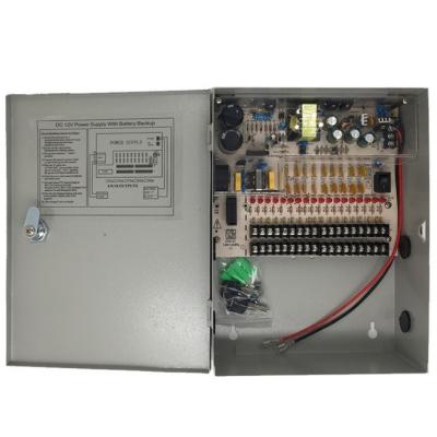 China 110v 220v 12v 15a 10ch accu back-up schakelstroom voor bewakingscamera's Te koop