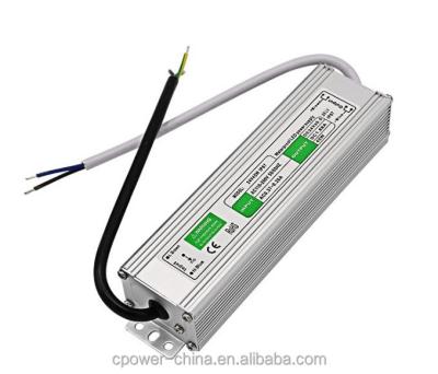 China 12V/24V LED Light Strip Power Supply IP67 Waterproof 45W LED Driver Constant Voltage for sale