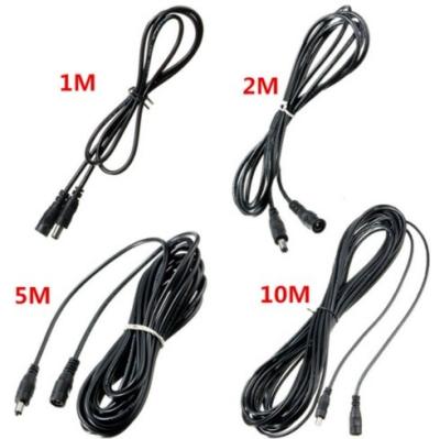 Chine Cable d'alimentation en courant continu isolé en PVC de 12 V de 5,5 x 2,1 mm pour caméra de vidéosurveillance/LED/DVR/PSU Lead à vendre