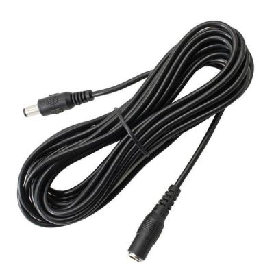 China PVC Jacket 2V DC Power Extension Cable 5.5 x 2.1mm for CCTV Camera/LED/DVR/PSU Lead for sale