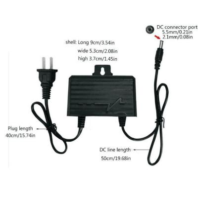 China AC 100-240v 50-60hz Input Black Shell 12v2a Power Adapter for Outdoor Applications for sale