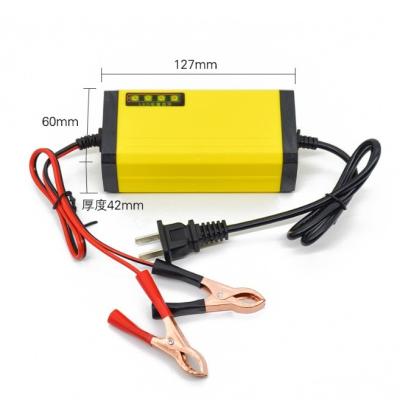 China C-Power 24w 12v 2a loodzuur autobatterijoplader voor elektrische fiets scooter motorfiets Te koop