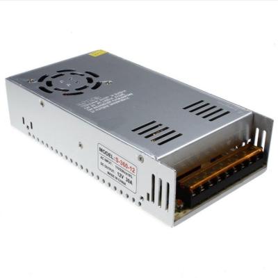 China 360W 12V 30A DC Power Supply for LED CCTV 12V DC Output 110V/220V AC Input Switchable for sale