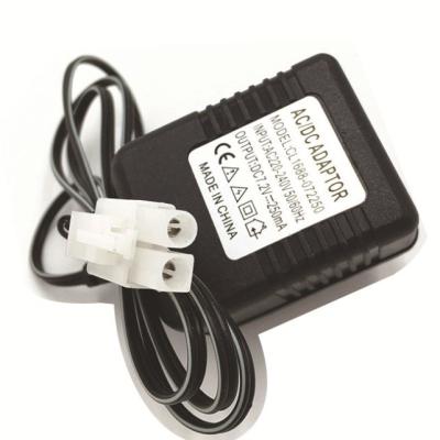 China 7.2v 8.4v 9.6v 250ma 0.25a Battery Charger for Baby Toy Car No Solar Energy Support for sale