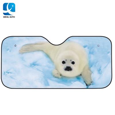 China Lowering Car Interior Temperatures All Kinds Of Auto Windshield Sun Shade Customized Car Sun Shade Maker for sale