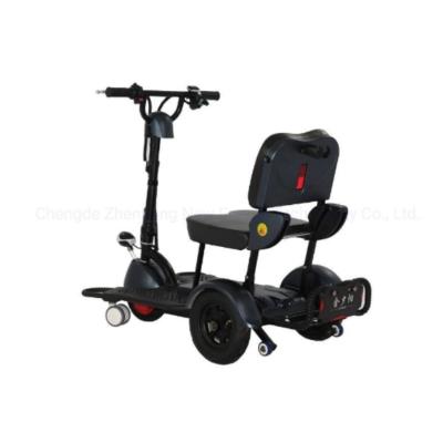 China Unisex Enclosed Big Wheel Europe Warehouse Adult 3 Wheel Tricycle Mini Folding Electric Scooter Mobility Scooters for Elderly for sale