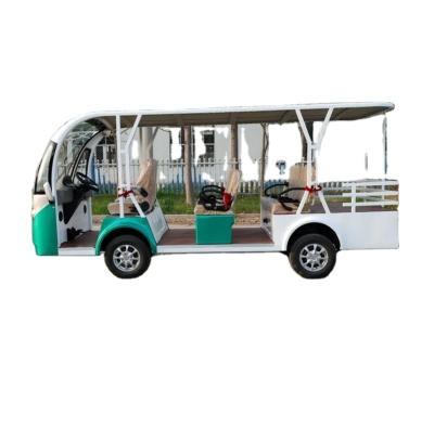 China Steel Frame+ABS Hot Selling Electric Car Sightseeing Passenger Bus with 8 Seaters City Amusement Park School Tourist Car for sale