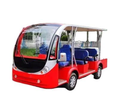 China Steel Frame+ABS 2023 Wholesale 8 Seater Electric Sightseeing Bus Electric Tourist Bus Car for Sale for sale