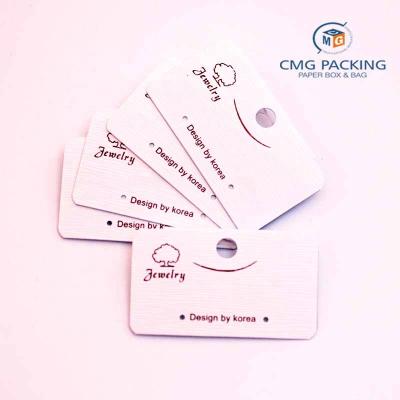 China Morden PVC Wholesale Plastic Earring Packaging Card Jewelry Holder Earring Stud Wide Packaging Card for sale