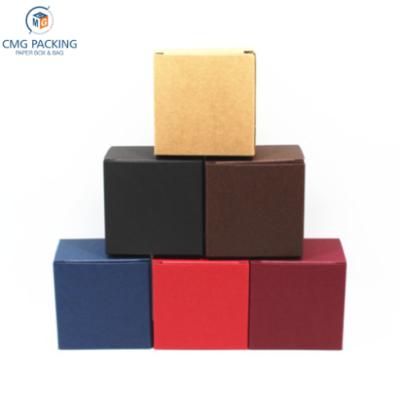 China Luxury Cosmetic Recycled Materials Custom Color Printing Logo Paper Box Small Recycled Paper Packaging for sale