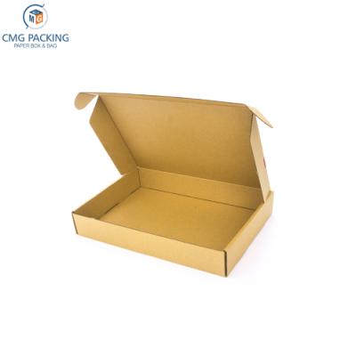 China Recycled materials customized, super tough, super thick and express wrapper, pizza wrapper, corrugated paper or folding cardpaper box for sale