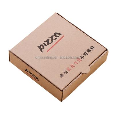 China Recycled materials wholesale custom printed foldable corrugated paper box for pizza, paper boxes custom logo for sale