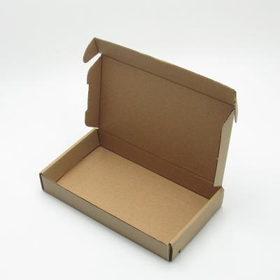 China Handmade Wholesale Custom Rectangular Reinforced Corrugated Kraft Paper Box, Cell Phone Shell Packaging Box for sale