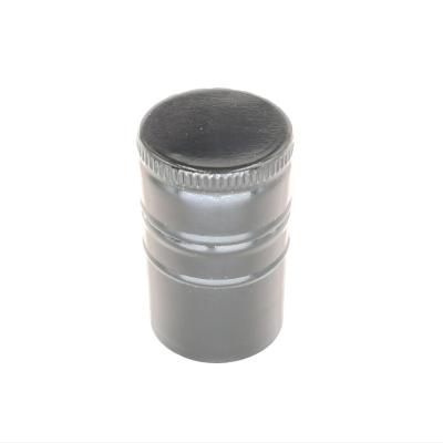 China Pilfer-proof Beverage Caps Custom Aluminum Drink Caps 26*43mm High Quality Wine Caps for sale