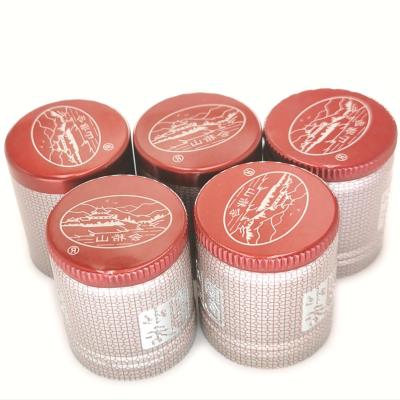 China Spill Proof Pilfer Proof Liquid Cap 27*31mm For Carbonated Beverage Logo Printing Aluminum Ropp Cap Cap Closure for sale